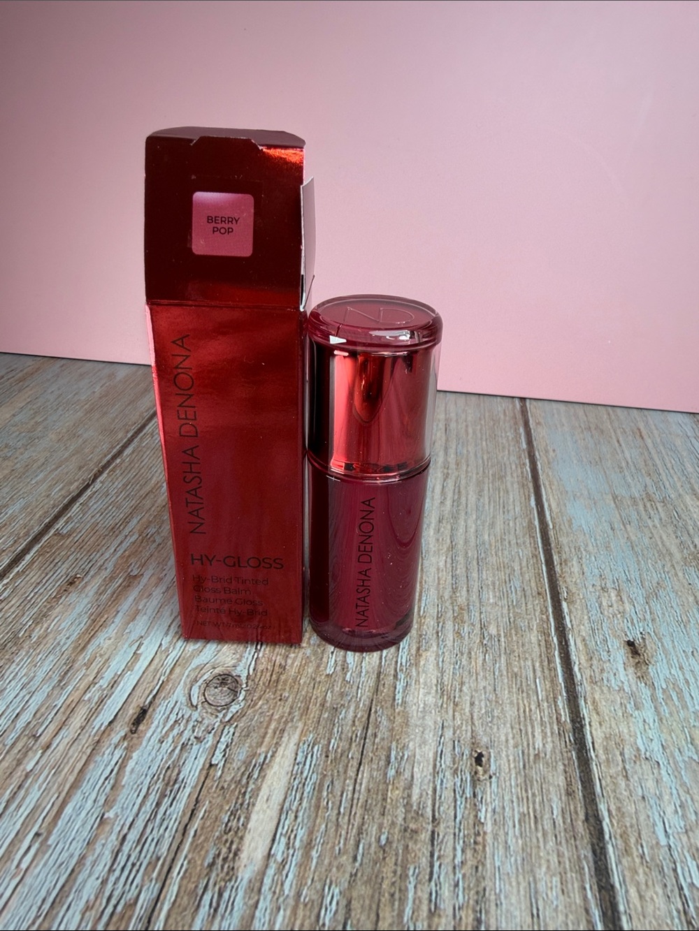 Natasha Denona HY-GLOSS Lip Serum Tint - Berry Pop Pink